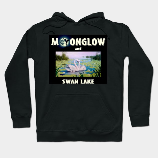 Moonglow abd Swan Lake Ballet Abstract Print Hoodie by posterbobs